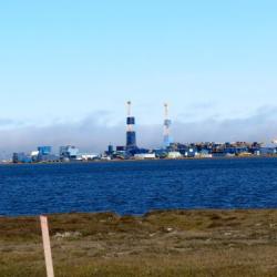 Prudhoe Bay Oil Platform.  Deadhorse AK.