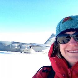 Landing at McMurdo Station