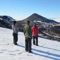 Sampling above McMurdo