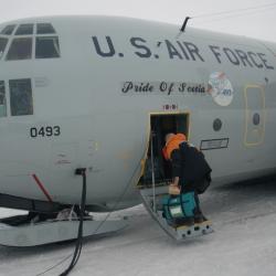 Getting on board the LC-130