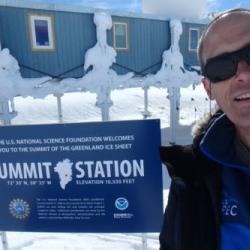 Steve Kirsche at Summit Station