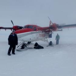 Twin Otter at Remote Site