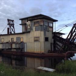 Retired Nome dredge